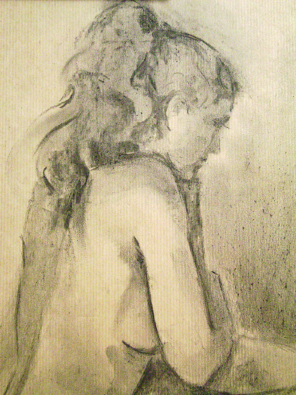 Apunt de model, en carbonet
