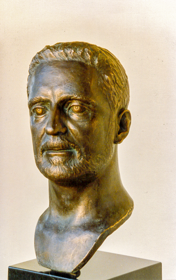 Retrat d'Ignasi, en bronze
