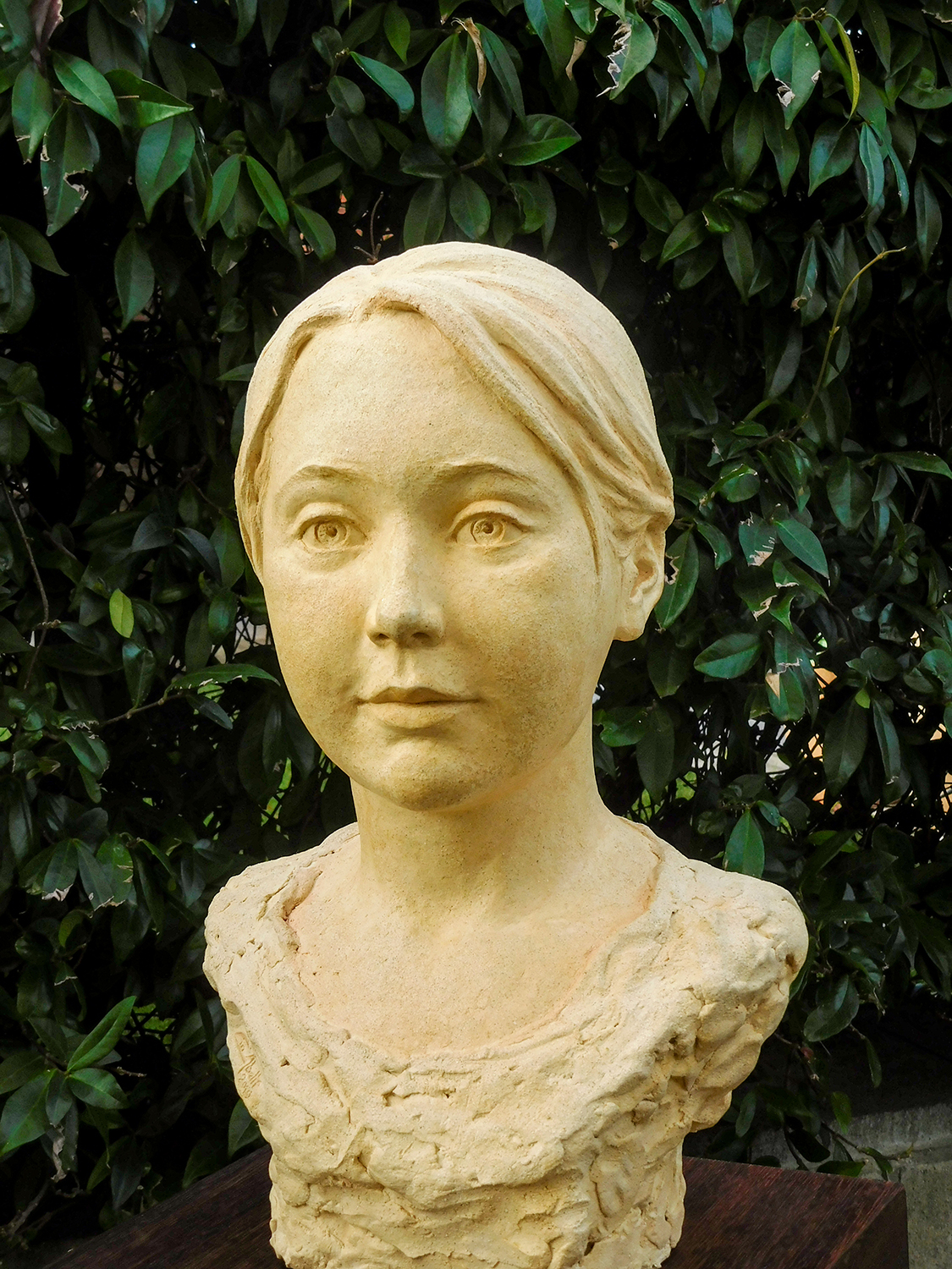 Retrat de la Lis, en terracota